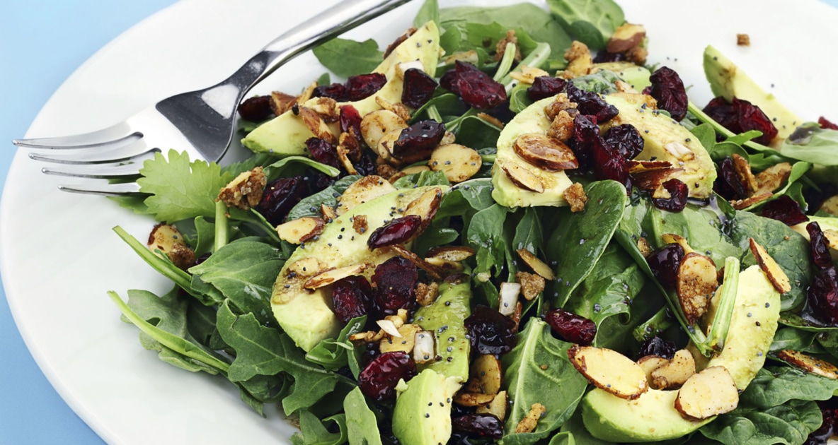 Avocado salad - Vegetarian cuisine