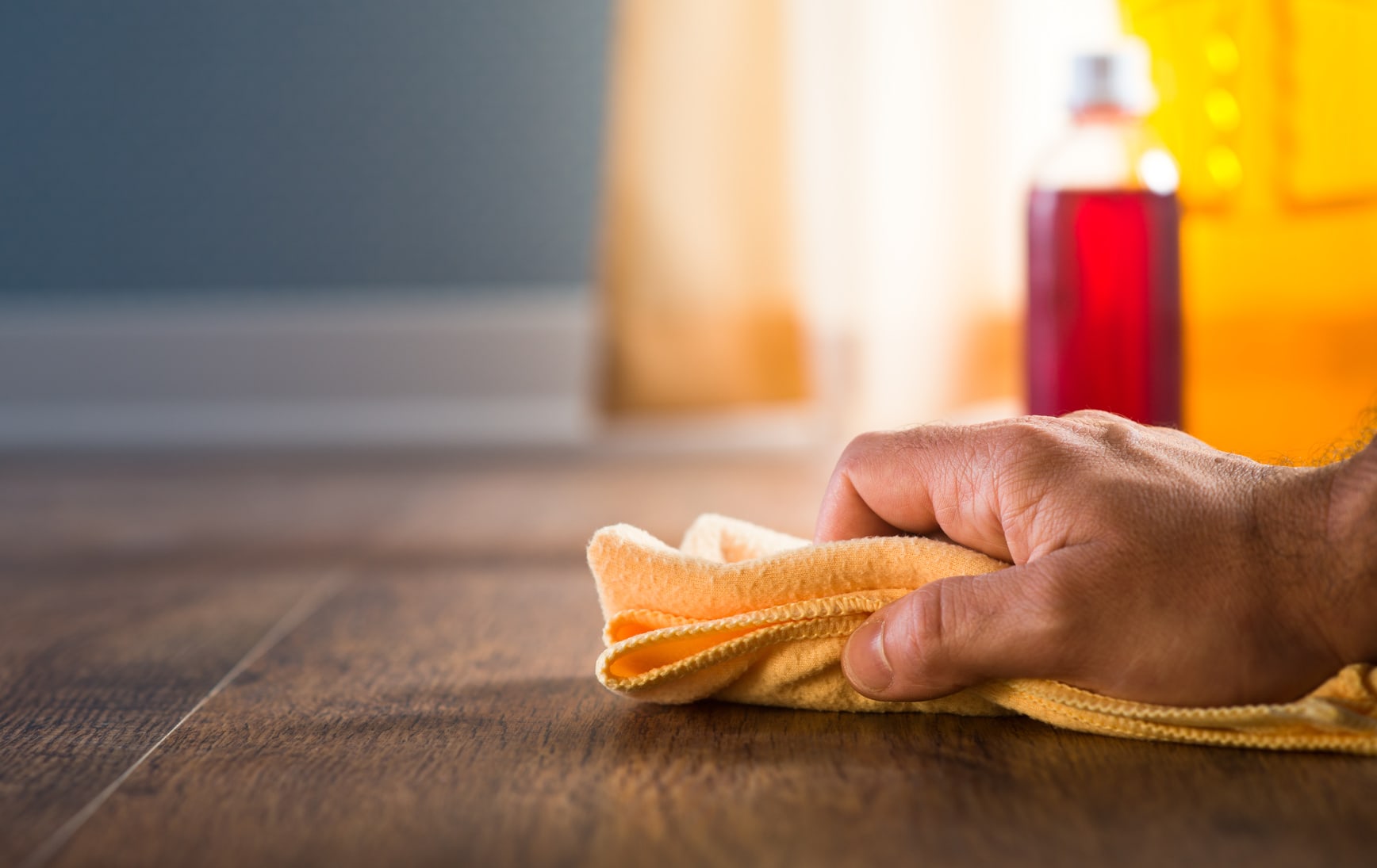 Clean Shine Wood Floors Naturally