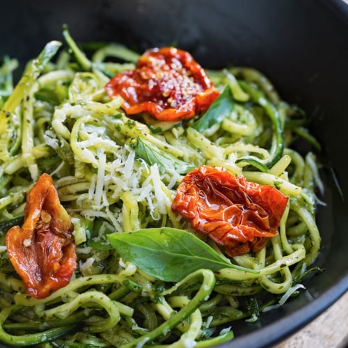 zoodles Pasta - Pesto