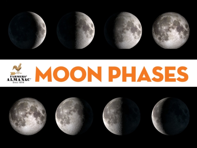 Moon Phases For This Month Farmers' Almanac