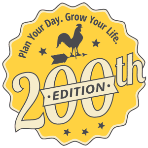 200th Edition Logo of the Farmers' Almanac Edition.
