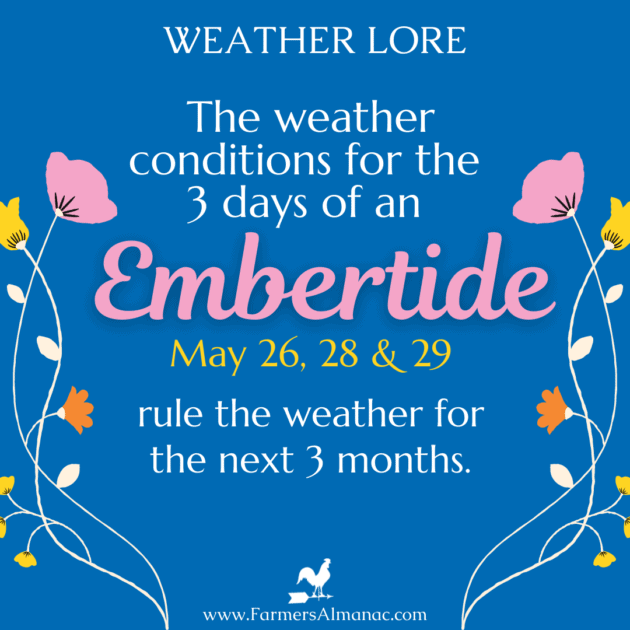 Ember Days Dates and Meaning Farmers' Almanac