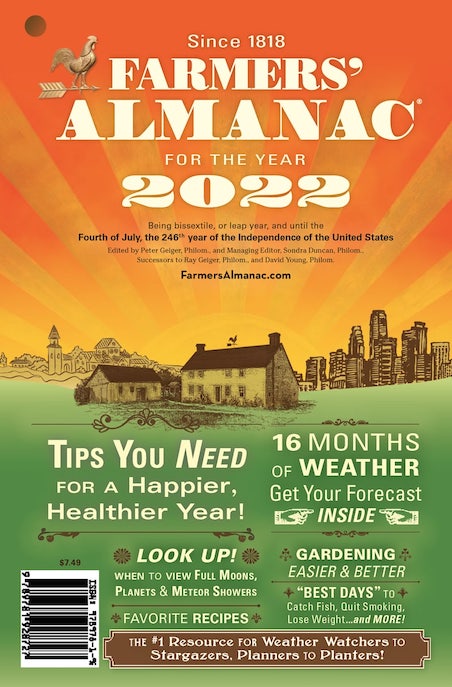 Farmers Almanac Weather Gardening Fishing Full Moons