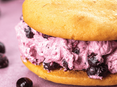 Lemon Zucchini Whoopie Pies With Blueberry Filling featured image
