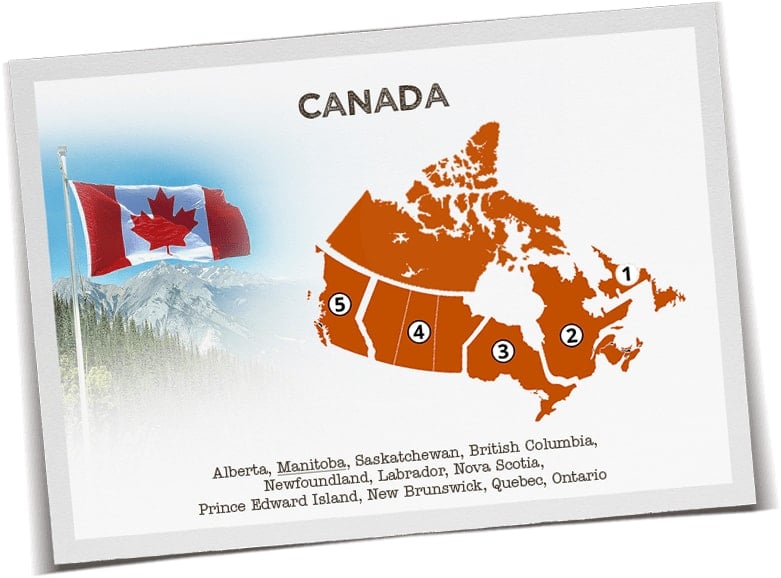 Canada Long Range Weather Forecast Zones