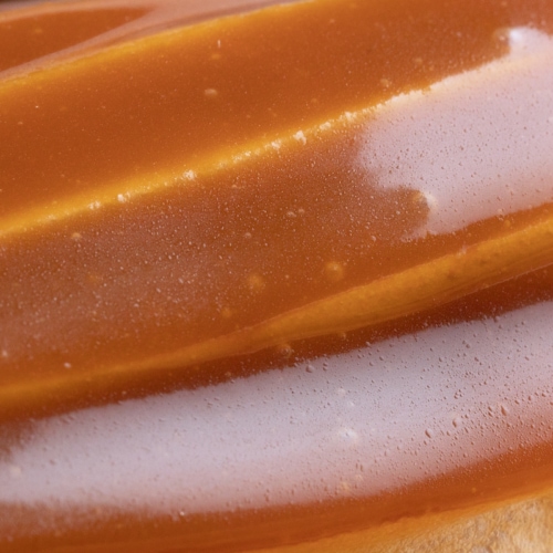 Caramel close up.