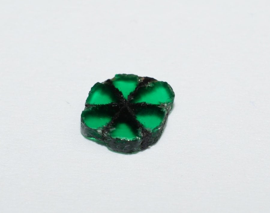 A rare trapiche emerald.