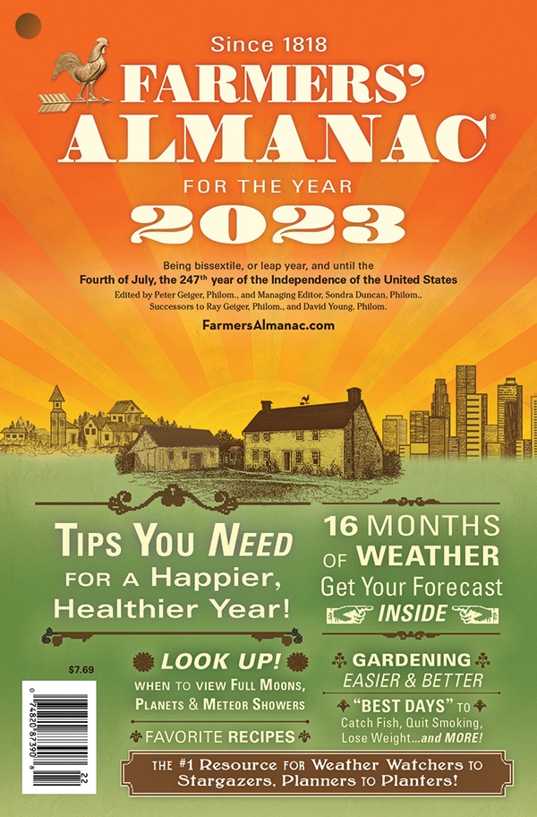 Farmers Almanac 2025 New Jersey Kerri Melodie