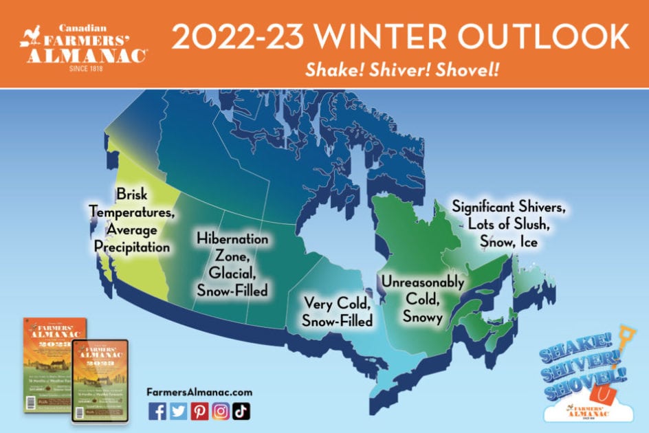 Farmers’ Almanac Releases an Unreasonably Cold Winter Forecast For