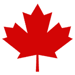 Canada's extended winter forecast symbol.