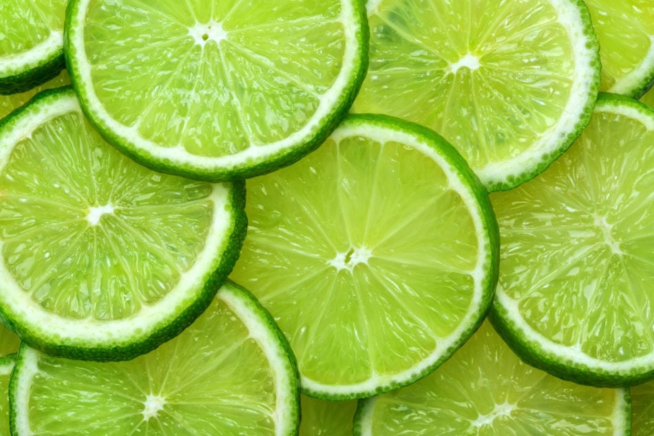 Slicing limes outdoors may cause skin rash or skin rashes known as margarita burn.
