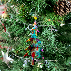 Christmas ornaments from Farmers' Almanac.