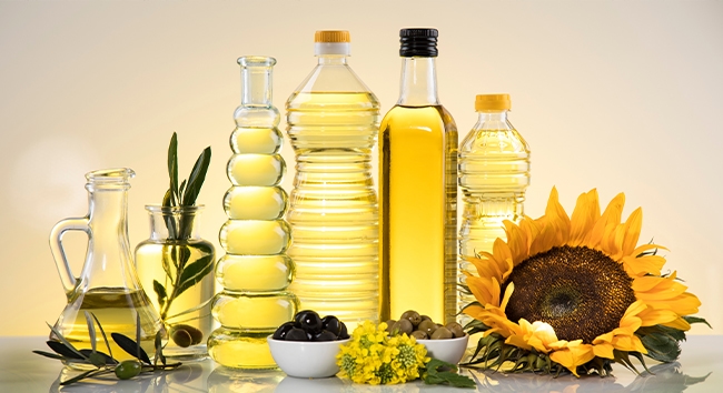 Cooking oils have many health benefits.