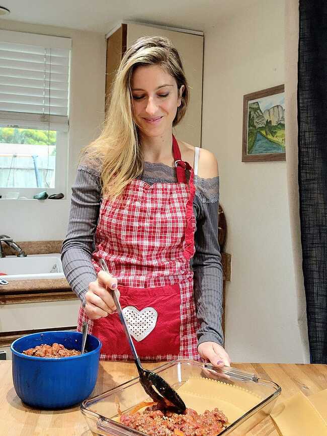 Ayurveda and Italian style lasagna.