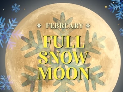 February’s Full Snow Moon featured image