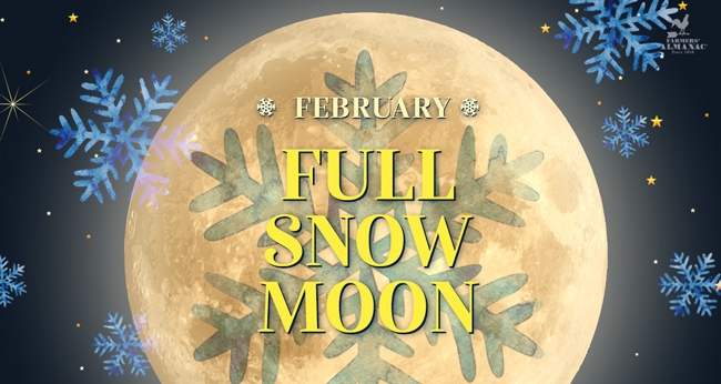 February's full moon is the Snow Moon