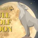 Full Moon January 2024 Wolf Moon.