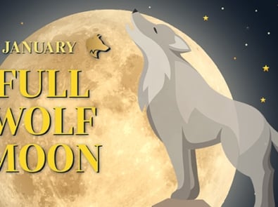 January’s Full Wolf Moon featured image