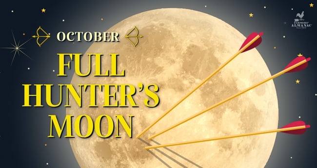 Full Moon October 2023 Hunter's Moon.