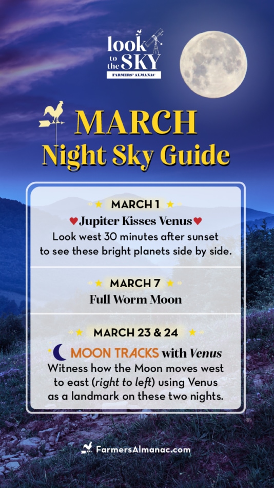 March Night Sky Guide (March 2023).