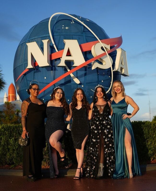 Astro Alexandra and other women space communicators.