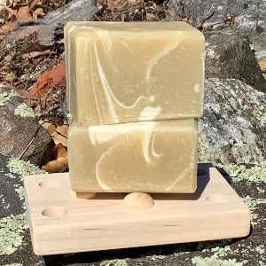 Poison ivy rash soap with jewelweed.