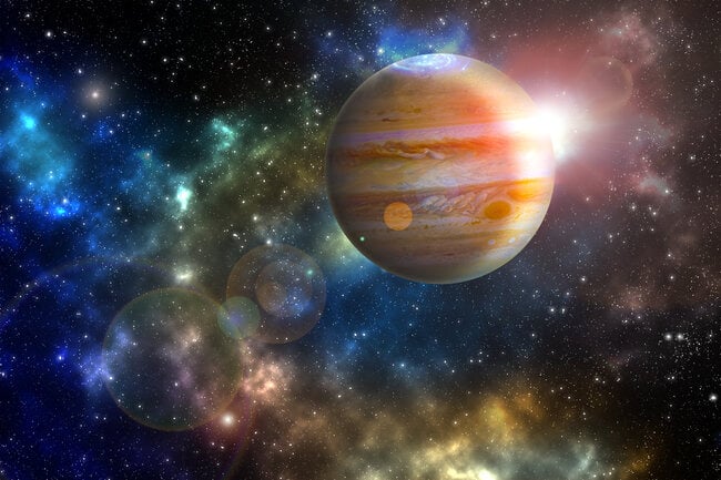 A major planetary alignment involving Jupiter astrology.