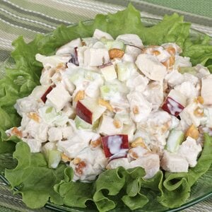 Chicken salad with apples recipe.