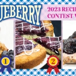 Blueberry recipe winners.