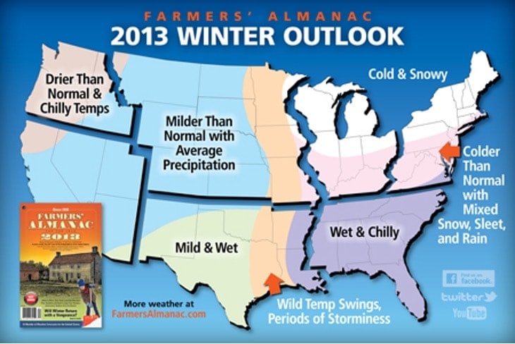 2013 US Extended Winter Weather Forecast