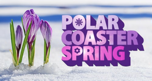 Spring weather forecast 2024 from Farmers' Almanac calls for a polar coaster spring.