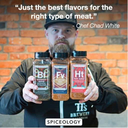 Chef Chad White meat rubs - for the grilling dad in your life.