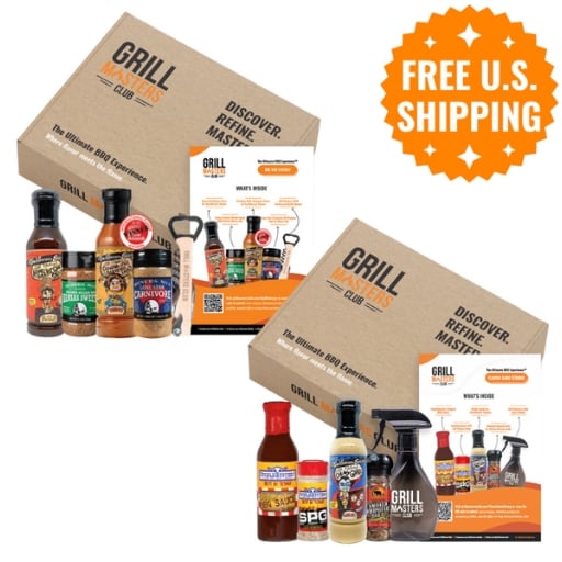 Grilling masters box bundles with spices, some of the best Father's Day gifts!