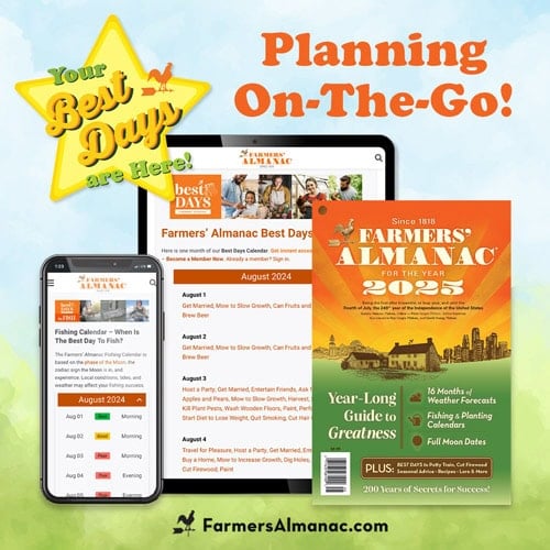 Farmers' Almanac All-Access Membership - Digital + Print