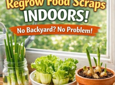Stop Tossing These “Scraps” — 7 Foods You Can Regrow Indoors (No Backyard Needed!) featured image