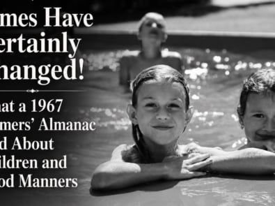 What a 1967 Farmers’ Almanac Said About Children and Good Manners featured image