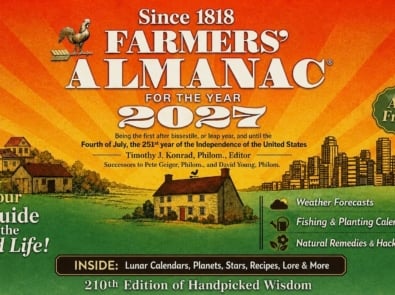 Farmers’ Almanac Announces 2027 Print Edition, Marking Its 210th Edition featured image