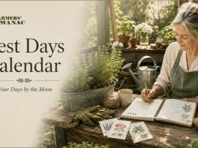Best Days Calendar: Best Days by the Moon | Farmers’ Almanac featured image