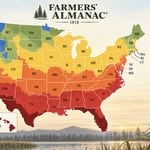 Map showing mosquito activity by US region and season.